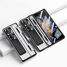 Huawei Honor Magic Vs Ultimate 5G用ハードケース プラスチック 質感もマット カバー スタンド ZL3 ファーウェイ ブラック