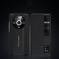 Huawei Honor Magic3 Pro+ Plus 5G用手帳型 レザーケース スタンド カバー JB3 ファーウェイ ブラック