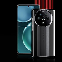 Huawei Honor Magic4 5G用ハードケース プラスチック 質感もマット カバー QK1 ファーウェイ ブラック