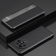 Huawei Honor Magic4 5G用手帳型 レザーケース スタンド カバー GS1 ファーウェイ ブラック