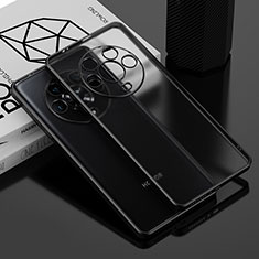 Huawei Honor Magic4 5G用極薄ソフトケース シリコンケース 耐衝撃 全面保護 クリア透明 AN1 ファーウェイ ブラック