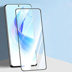 Huawei Honor Magic4 Lite 4G用強化ガラス フル液晶保護フィルム F02 ファーウェイ ブラック