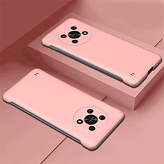 Huawei Honor Magic4 Lite 5G用ハードケース プラスチック 質感もマット フレームレス カバー ファーウェイ ピンク