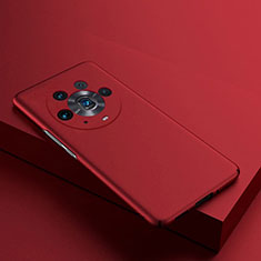 Huawei Honor Magic4 Ultimate 5G用ハードケース プラスチック 質感もマット カバー YK1 ファーウェイ レッド