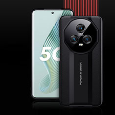 Huawei Honor Magic5 5G用手帳型 レザーケース スタンド カバー QK2 ファーウェイ ブラック
