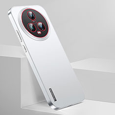 Huawei Honor Magic5 5G用ハードケース プラスチック 質感もマット カバー JL1 ファーウェイ ホワイト