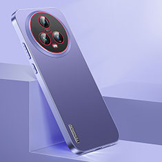 Huawei Honor Magic5 5G用ハードケース プラスチック 質感もマット カバー JL1 ファーウェイ パープル