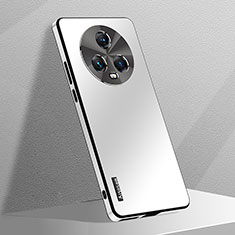 Huawei Honor Magic5 5G用ハードケース プラスチック 質感もマット カバー AT1 ファーウェイ ホワイト
