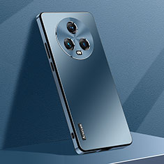 Huawei Honor Magic5 5G用ハードケース プラスチック 質感もマット カバー AT1 ファーウェイ ネイビー