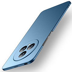 Huawei Honor Magic5 5G用ハードケース プラスチック 質感もマット カバー ファーウェイ ネイビー