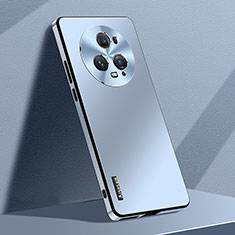 Huawei Honor Magic5 Pro 5G用ハードケース プラスチック 質感もマット カバー AT1 ファーウェイ ブルー