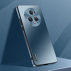 Huawei Honor Magic5 Pro 5G用ハードケース プラスチック 質感もマット カバー AT1 ファーウェイ ネイビー