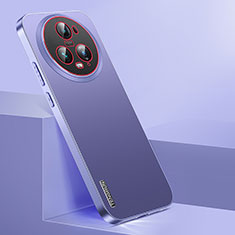 Huawei Honor Magic5 Pro 5G用ハードケース プラスチック 質感もマット カバー JL1 ファーウェイ パープル