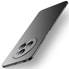 Huawei Honor Magic5 Pro 5G用ハードケース プラスチック 質感もマット カバー ファーウェイ ブラック