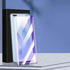 Huawei Honor Magic5 Pro 5G用強化ガラス フル液晶保護フィルム アンチグレア ブルーライト ファーウェイ ブラック