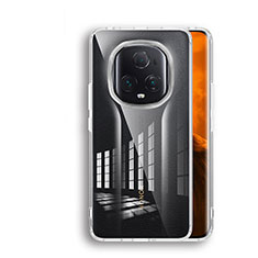 Huawei Honor Magic5 Ultimate 5G用極薄ソフトケース シリコンケース 耐衝撃 全面保護 クリア透明 T05 ファーウェイ クリア