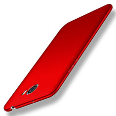 Huawei Honor Play 5用ハードケース プラスチック 質感もマット ファーウェイ レッド
