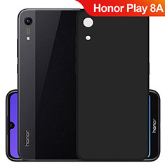 Huawei Honor Play 8A用極薄ソフトケース シリコンケース 耐衝撃 全面保護 S03 ファーウェイ ブラック