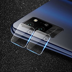Huawei Honor Play4 Pro 5G用強化ガラス カメラプロテクター カメラレンズ 保護ガラスフイルム ファーウェイ クリア