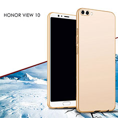 Huawei Honor V10用ハードケース プラスチック 質感もマット M02 ファーウェイ ゴールド