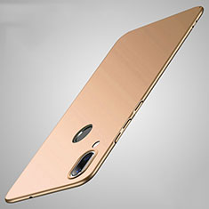 Huawei Honor V10 Lite用ハードケース プラスチック 質感もマット P01 ファーウェイ ゴールド