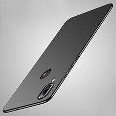 Huawei Honor V10 Lite用ハードケース プラスチック 質感もマット P01 ファーウェイ ブラック