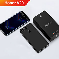 Huawei Honor V20用ハードケース プラスチック 質感もマット M03 ファーウェイ ブラック