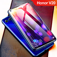 Huawei Honor V20用強化ガラス フル液晶保護フィルム F02 ファーウェイ ブラック