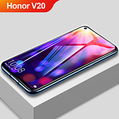 Huawei Honor V20用強化ガラス フル液晶保護フィルム F07 ファーウェイ ブラック