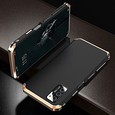 Huawei Honor V30 Pro 5G用ケース 高級感 手触り良い アルミメタル 製の金属製 カバー M01 ファーウェイ ゴールド・ブラック