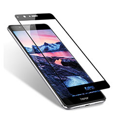 Huawei Honor V8用強化ガラス フル液晶保護フィルム ファーウェイ ブラック