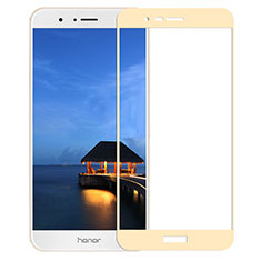 Huawei Honor V9用強化ガラス フル液晶保護フィルム F02 ファーウェイ ゴールド