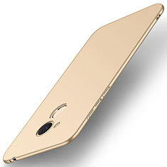 Huawei Honor V9 Play用ハードケース プラスチック 質感もマット M01 ファーウェイ ゴールド