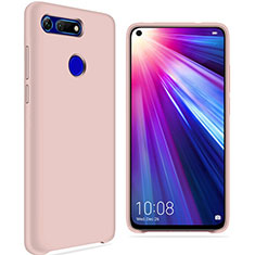 Huawei Honor View 20用360度 フルカバー極薄ソフトケース シリコンケース 耐衝撃 全面保護 バンパー C05 ファーウェイ ピンク