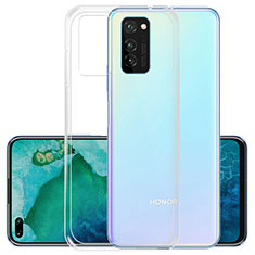 Huawei Honor View 30 Pro 5G用極薄ソフトケース シリコンケース 耐衝撃 全面保護 クリア透明 K01 ファーウェイ クリア