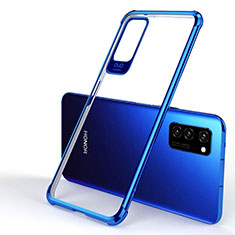 Huawei Honor View 30 Pro 5G用極薄ソフトケース シリコンケース 耐衝撃 全面保護 クリア透明 H01 ファーウェイ ネイビー