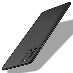 Huawei Honor X10 5G用ハードケース プラスチック 質感もマット カバー P02 ファーウェイ ブラック