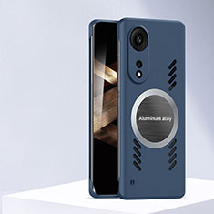 Huawei Honor X5 Plus用ハードケース プラスチック 質感もマット カバー Mag-Safe 磁気 Magnetic ファーウェイ ネイビー