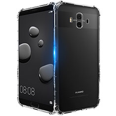 Huawei Mate 10用極薄ソフトケース シリコンケース 耐衝撃 全面保護 クリア透明 T09 ファーウェイ クリア