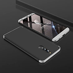 Huawei Mate 10 Lite用ハードケース プラスチック 質感もマット 前面と背面 360度 フルカバー ファーウェイ シルバー