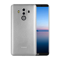 Huawei Mate 10 Pro用極薄ケース クリア透明 プラスチック ファーウェイ ホワイト