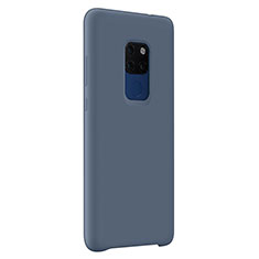 Huawei Mate 20用極薄ソフトケース シリコンケース 耐衝撃 全面保護 S01 ファーウェイ ネイビー