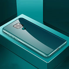 Huawei Mate 20用ケース 高級感 手触り良い アルミメタル 製の金属製 360度 フルカバーバンパー 鏡面 カバー T02 ファーウェイ グリーン