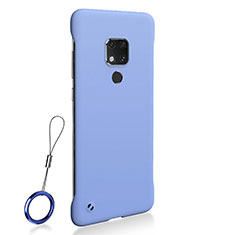 Huawei Mate 20用ハードケース プラスチック 質感もマット カバー P01 ファーウェイ ブルー