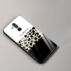 Huawei Mate 20 Lite用ハイブリットバンパーケース プラスチック パターン 鏡面 カバー ファーウェイ カラフル