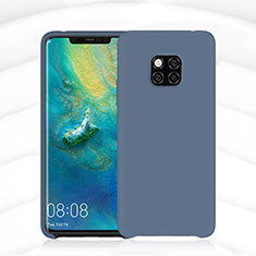 Huawei Mate 20 Pro用360度 フルカバー極薄ソフトケース シリコンケース 耐衝撃 全面保護 バンパー C02 ファーウェイ ネイビー