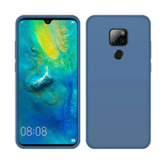 Huawei Mate 20 X 5G用360度 フルカバー極薄ソフトケース シリコンケース 耐衝撃 全面保護 バンパー C05 ファーウェイ ネイビー