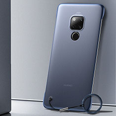 Huawei Mate 20 X 5G用ハードカバー クリスタル クリア透明 S02 ファーウェイ ネイビー