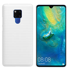 Huawei Mate 20 X 5G用ハードケース プラスチック 質感もマット M01 ファーウェイ ホワイト