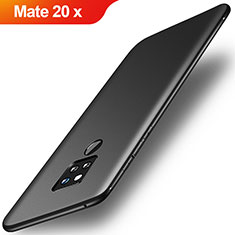Huawei Mate 20 X用極薄ソフトケース シリコンケース 耐衝撃 全面保護 S01 ファーウェイ ブラック